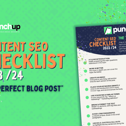 2023 Content SEO Checklist - PunchUp Digital